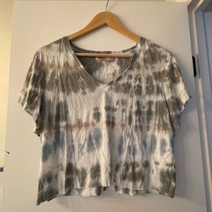 Cute design cropped t shirt/ blouse